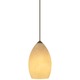 Fire Onyx Pendant - Antique Bronze / Onyx
