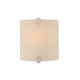 Essex Wall Sconce - Satin Nickel / Desert Clay