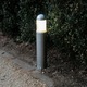 Noctus Bollard - Stainless Steel / White