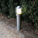Noctus Bollard - Stainless Steel / White