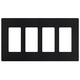 Satin Colors 4 Gang Wall Plate Satin Colors 4 Gang Wall Plate