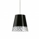 XP Amelia Pendant - Satin Nickel / Black / Clear XP Amelia Pendant - Satin Nickel / Black / Clear