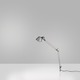 Tolomeo Mini LED Desk Lamp with In Set Pivot - Aluminum / Aluminum Tolomeo Mini LED Desk Lamp with In Set Pivot - Aluminum / Aluminum