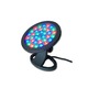 G1 24 Lights RGB 30 Deg Underwater Fixture - Dark Grey / 