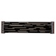 Revel Linear Wall Sconce - Walnut / Gloss Black