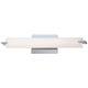 Tube LED Bath Bar - Chrome / Etched Opal Tube LED Bath Bar - Chrome / Etched Opal