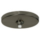FreeJack LED Round Flush Canopy - Antique Bronze / 