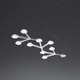 LED Net Line Suspension Light - Aluminum / 