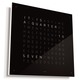 Qlocktwo Wall Clock - Black Qlocktwo Wall Clock - / Black
