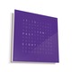 Qlocktwo Wall Clock - Blackberry Qlocktwo Wall Clock - / Blackberry