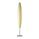 Havana Bassa Floor Lamp - Aluminum / Yellow