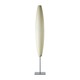 Havana Bassa Floor Lamp - Aluminum / White