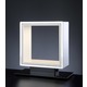 Window Table Lamp - Polished Aluminum / White Window Table Lamp - Polished Aluminum / White