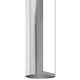 Bardot Vanity with 1 inch Rectangle Canopy - Chrome / 