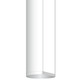 Bardot Vanity with 4 inch Round Canopy - Satin Aluminum Bardot Vanity with 4 inch Round Canopy - Satin Aluminum /