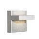 Ashland LED Wall Sconce - Satin Nickel / Aluminum Foam