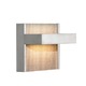 Ashland LED Wall Sconce - Satin Nickel / Honey