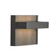 Ashland LED Wall Sconce - Bronze / Grey Oak