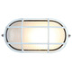 Nauticus Outdoor Bulkhead Wall - White / Frost Nauticus Outdoor Bulkhead Wall - White / Frost