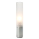 Elise Table Lamp - Satin Aluminum / White Elise Table Lamp - Satin Aluminum / White