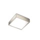 Apolo Ceiling Flush Mount - Matte Nickel / White