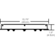 FJ 16 Inch Round 9 Port 20W Canopy -  / 