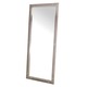 Amici Large Rectangle Mirror - Brushed Stainless Steel / Mirror Amici Large Rectangle Mirror - Brushed Stainless Steel / Mirror
