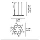 LED Net Circle Suspension Light - /