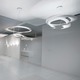Pirce Suspension - Stainless Steel / White Pirce Suspension - Stainless Steel / White