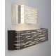 Revel Linear Wall Sconce - Maple Wood / Gloss White