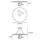 Droplet LED Suspension Light - /