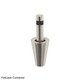 Freejack Cone Pendant - Chrome / Amber