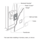 Frame Kit Wall Recessed 4 Pack -  / 