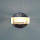 Frost Wall Sconce - Polished Chrome / Clear
