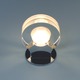 Frost Wall Sconce - Polished Chrome / Clear