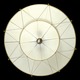 Scheherazade 2 Tier Plain Suspension - Brass / Ivory Plain
