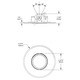 T3200 3.5 Inch Adjustable Gimbal Trim -  / 