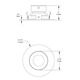 T3650 3.5 Inch Pinhole Trim - /