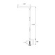 Toca LED Wall Lamp with Clamp -  / 