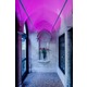 Soft Line LED RGB Single Row Indirect - Satin Aluminum / 