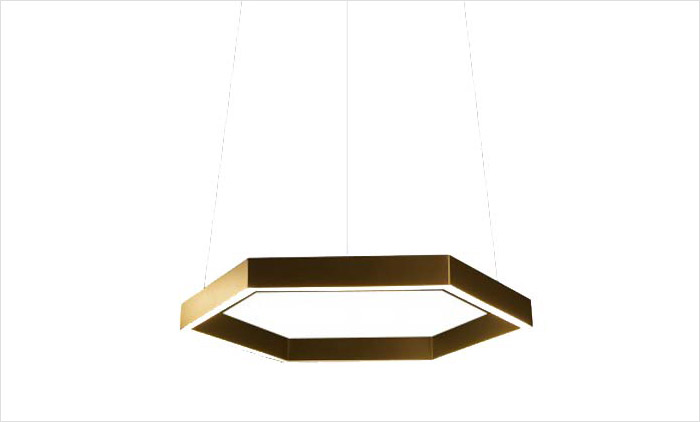 Hex 750 Pendant by Residential Lighting