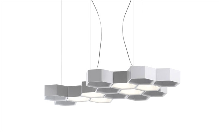 Honeycomb Pendant by Luce Plan USA