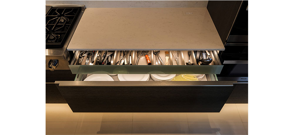 Lighting Inside Drawers with Soft Strip