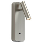 Enna USB Wall Sconce - Matte Nickel