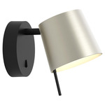 Miura Wall Sconce - Matte Black / Matte Nickel