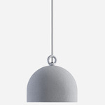 Urban Concrete Pendant - Matte Black / Tough Gray