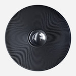 Vinyl Wall / Ceiling Light - Black / Black