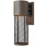 Aria Outdoor Wall Light - Buckeye Bronze / Mesh