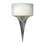 Calla Wall Sconce - Sterling / Natural Anna