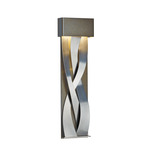 Tress Wall Sconce - Dark Smoke / Sterling